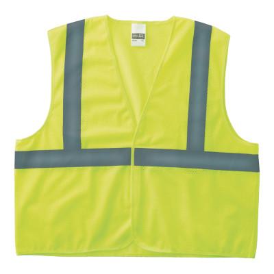 Anchor Brand Class 2 Super Econo Safety Vests with Hook and Loop Closure
