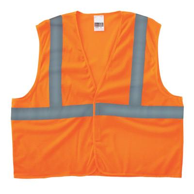 Anchor Brand Class 2 Economy Safety Vests with Hook and Loop Closure