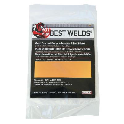Best Welds Gold Coated Filter Plate