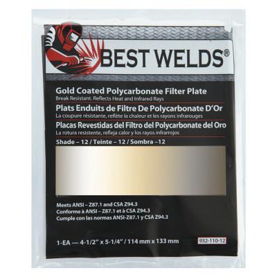 Best Welds Gold Coated Filter Plate