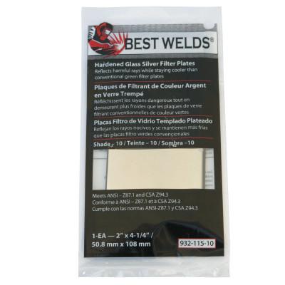 Best Welds Glass Silver Mirror Filter Plate