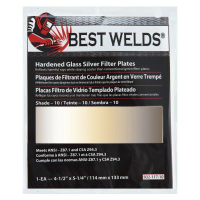 Best Welds Glass Silver Mirror Filter Plate