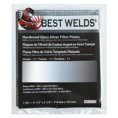Best Welds Glass Silver Mirror Filter Plate